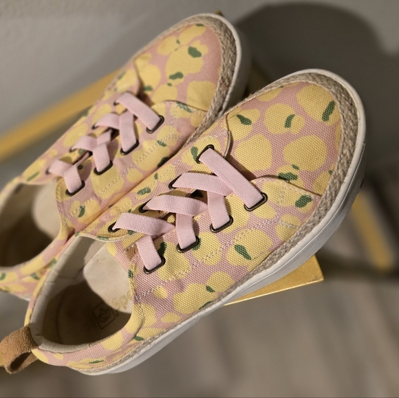 Spenco Floral Canvas Sneakers - Picture 3 of 4